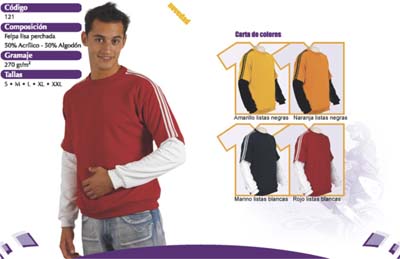 SUDADERA BI-COLOR